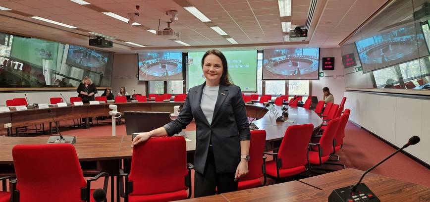 Plungės turizmo informacijos centro vadovės vizitas Briuselyje