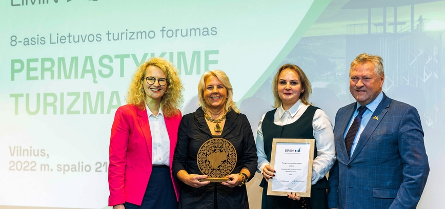 Plungės turizmo informacijos centrui  - II vieta!