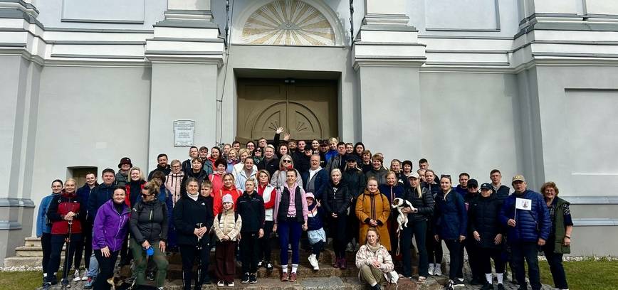 „Camino Lituano“ vėl sujungė Lietuvą: Plungės rajone – sezono atidarymo žygis