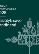 „Keliauk Lietuvoje“ kviečia siūlyti kandidatus Lietuvos turizmo apdovanojimams „Turizmo sėkmingiausieji 2026“!