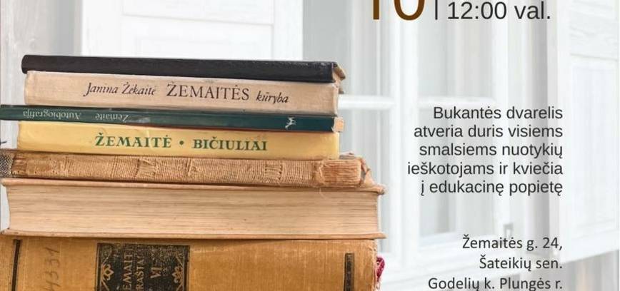 Vasara su knyga - ten, kur istorijos atgyja