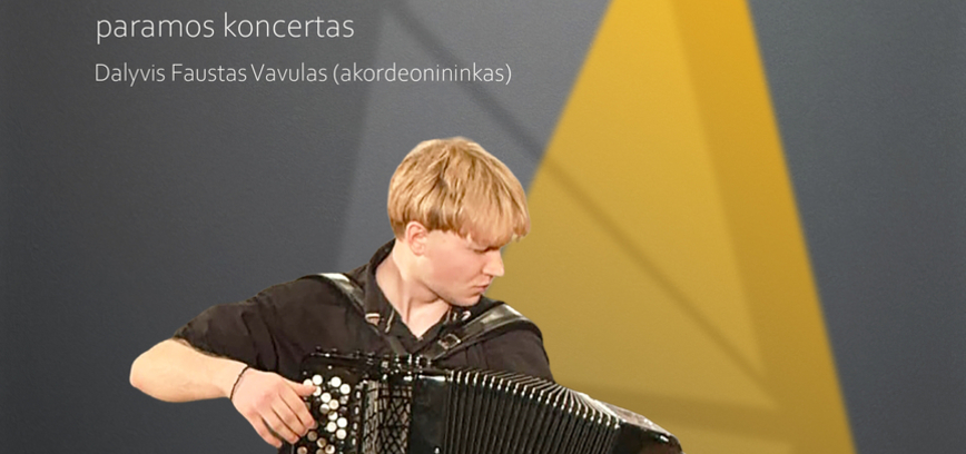 Elijaus Danilevičiaus akordeono muzikos vakaras ir paramos koncertas | AKORDEONO ATODANGO