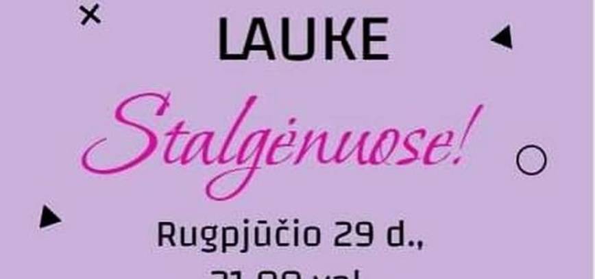 Kino vakaras Stalgėnuose