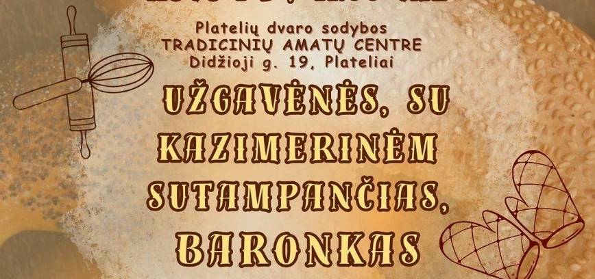 Praktinis seminaras „Kepam baronkas”