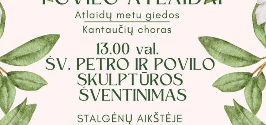 Šv. Petro ir Povilo altaidai Stalgėnuose