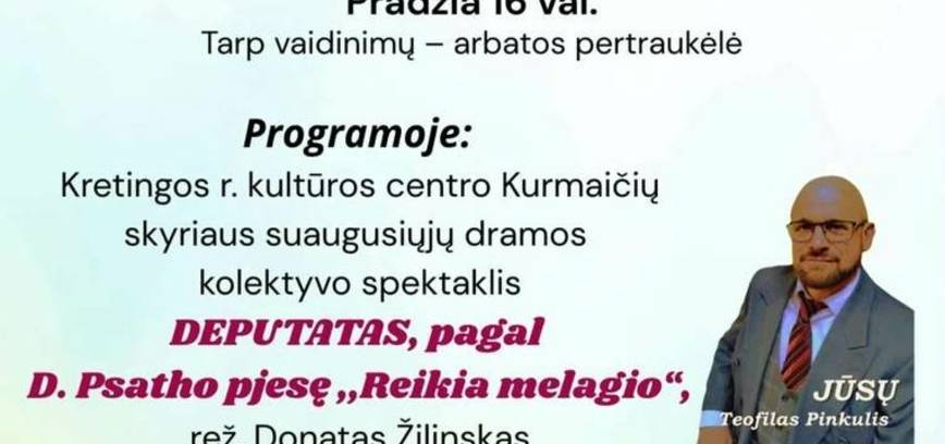 Teatro vakaras, skirtas Motinos dienai Plateliuose