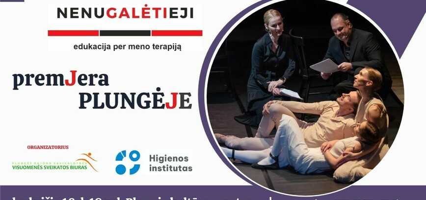 Meno terapijos spektaklis „NenuGALĖTIeji“