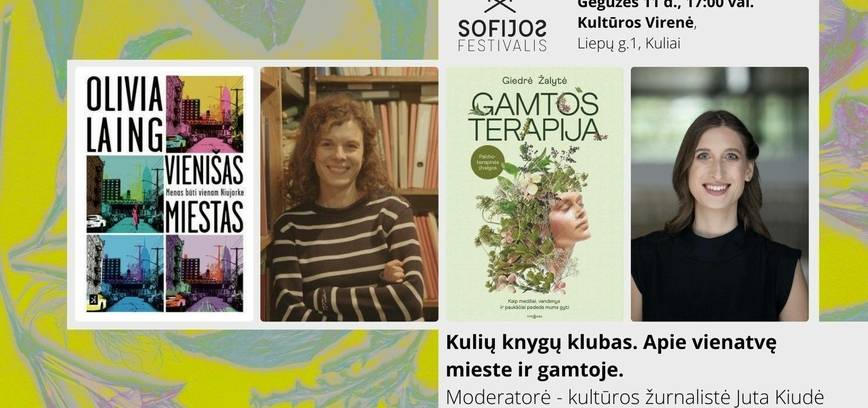 Kulių knygų klubas. Apie vienatvę mieste ir gamtoje. 