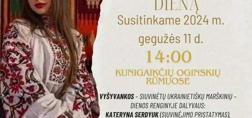 VYŠYVANKOS diena Plungėje