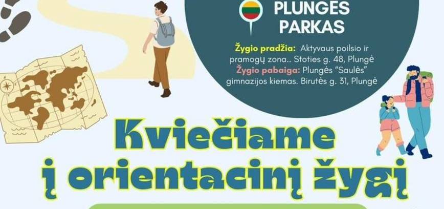Orientacinis žygis „Aktyvi bendruomenė - sveika bendruomenė“