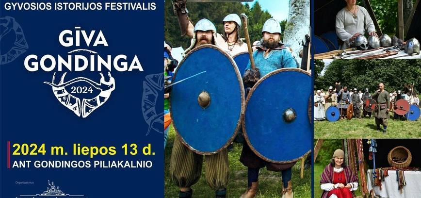 Gyvosios istorijos festivalis „GĪVA GONDINGA”