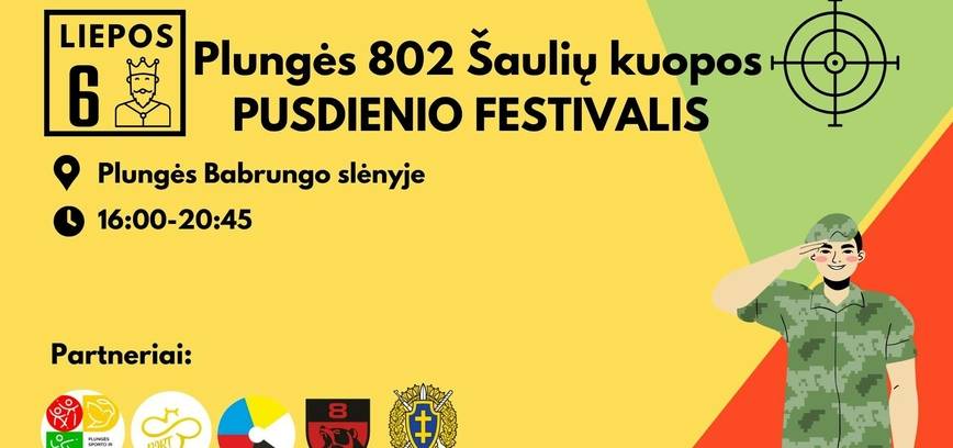 Plungės 802 Šaulių kuopos pusdienio festivalis 