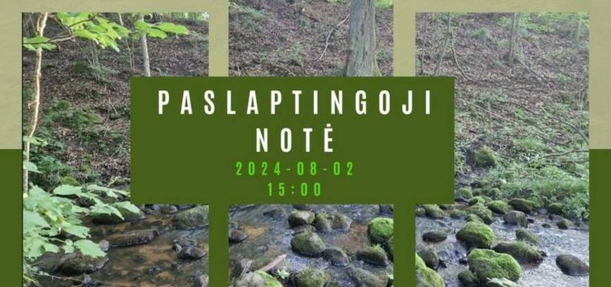 Pėsčiųjų žygis „Paslaptingoji Notė“