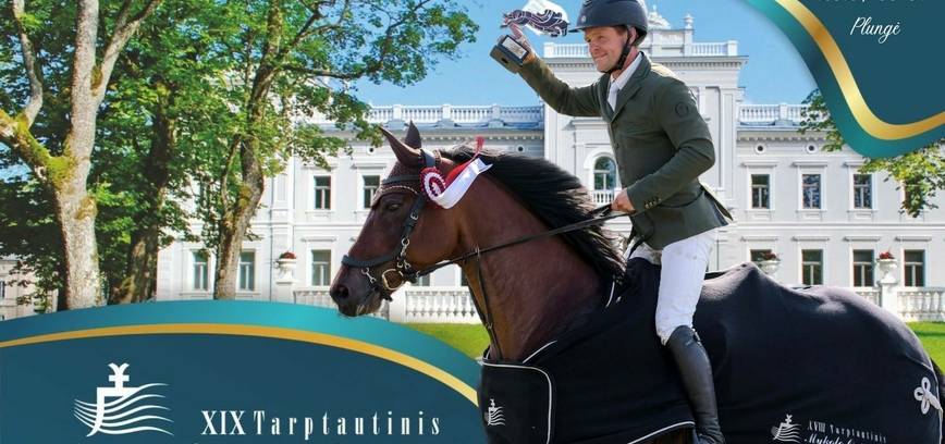 XIV žirgų konkūro varžybos Mykolo Oginskio festivalio taurei laimėti