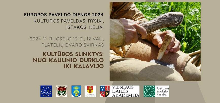 Kultūros slinktys: Nuo kaulinio durklo iki kalavijo