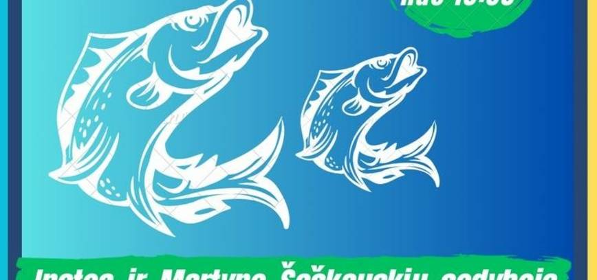 Sportinės žvejybos varžybos Glaudžiuose