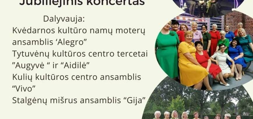Stalgėnų ansamblio „Gija” jubiliejinis koncertas
