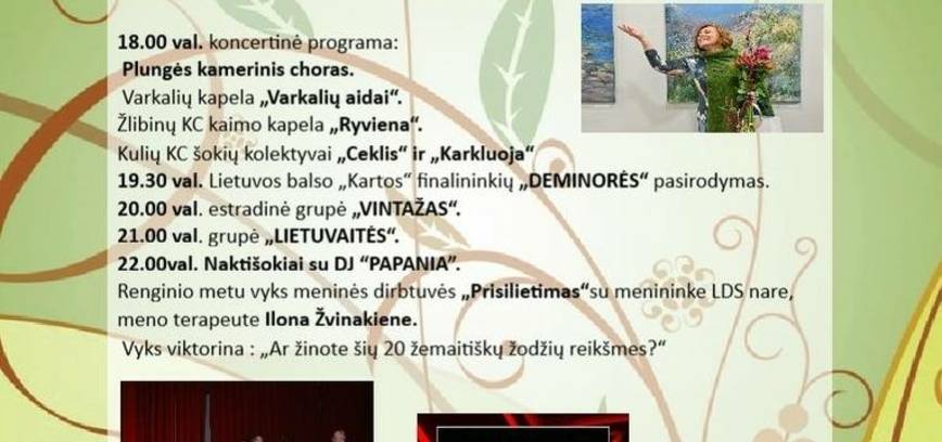 Varkalių kaimo šventė ir Varkalių bendruomenės 15 metų paminėjimas