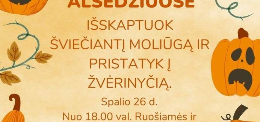 Oranžinė naktis Alsėdžiuose