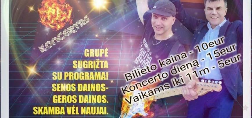 Grupės „Žvaigždžių spindesys“ koncertas