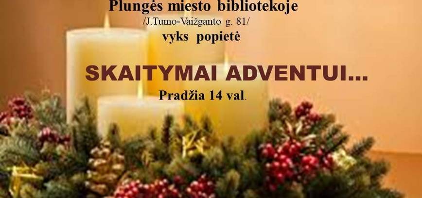Skaitymai Adventui