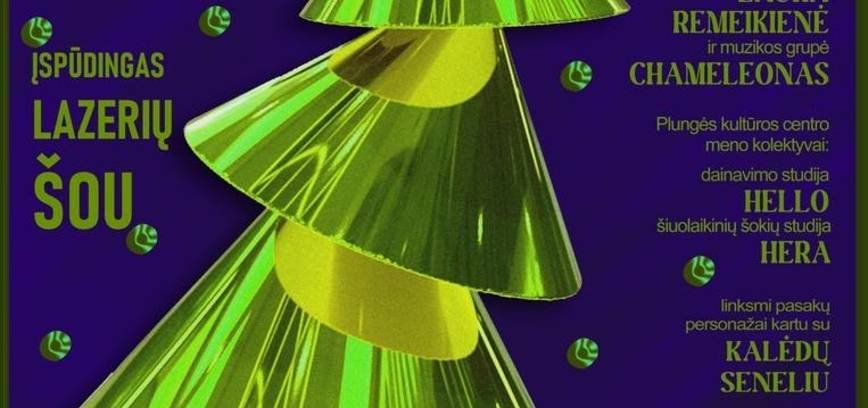 Plungės miesto Kalėdinės eglutės įžiebimo šventė