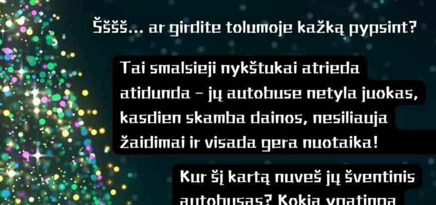 Kalėdų autobusas Kuliuose