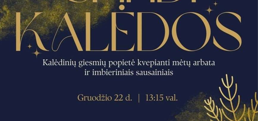 Kalėdinių giesmių popietė „Spindi Kalėdos“