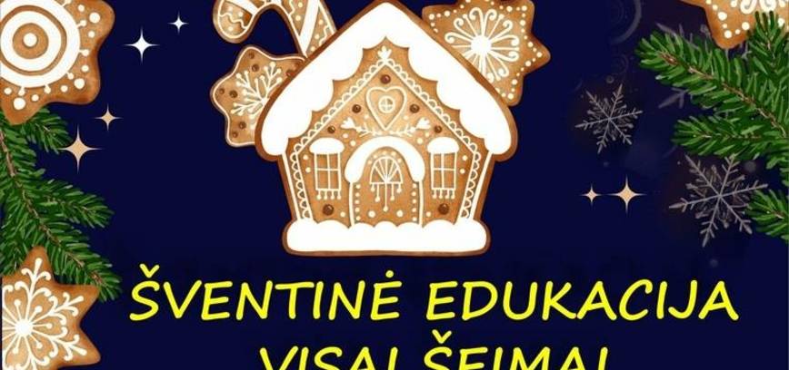 Kalėdų meduolio dekoravimo edukacija