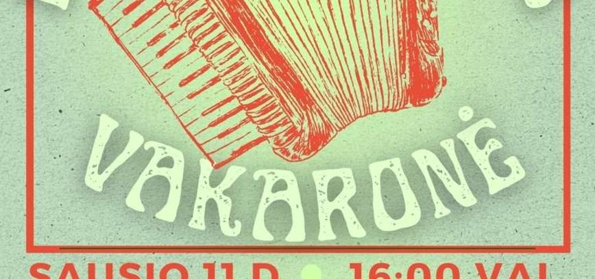 Liaudiškos muzikos vakaronė