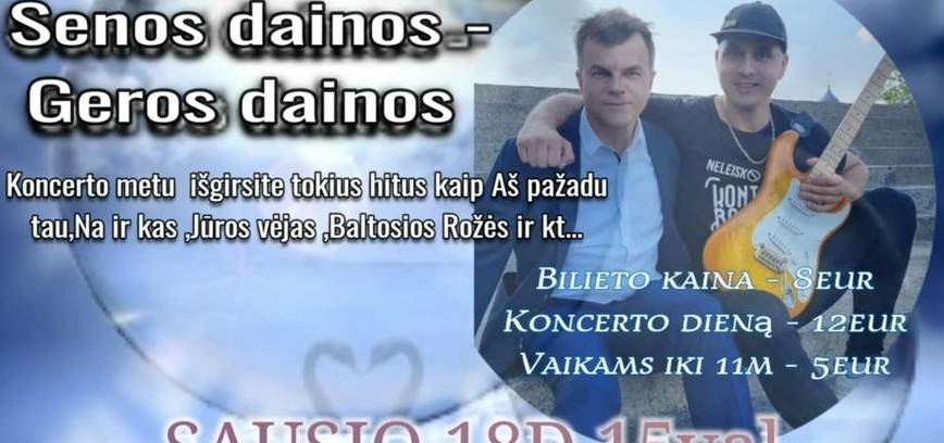 Grupės „Žvaigždžių spindesys“ koncertas Šateikiuose
