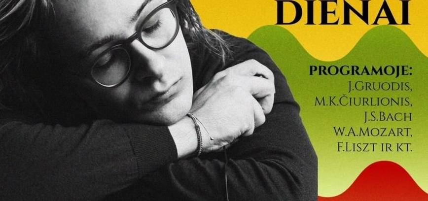 Jonas Šopa - fortepijono rečitalis, skirtas laisvės gynėjų dienai paminėti