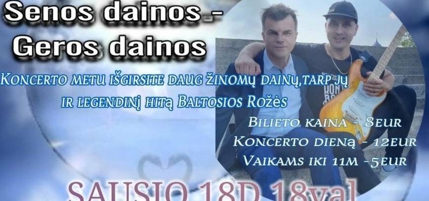 Grupės „Žvaigždžių spindesys“ koncertas Žlibinuose