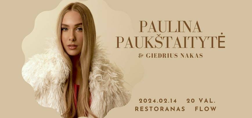 Sold out. Paulinos Paukštaitytės koncertas