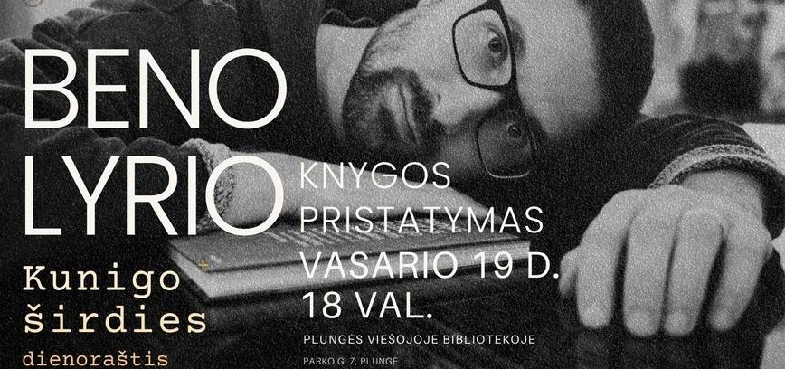 Beno Lyrio knygos „Kunigo širdies dienoraštis“ pristatymas
