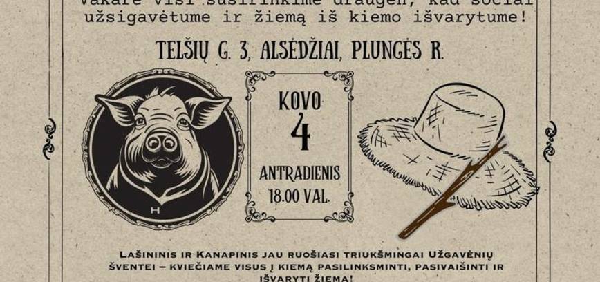 Užgavėnės Alsėdžiuose