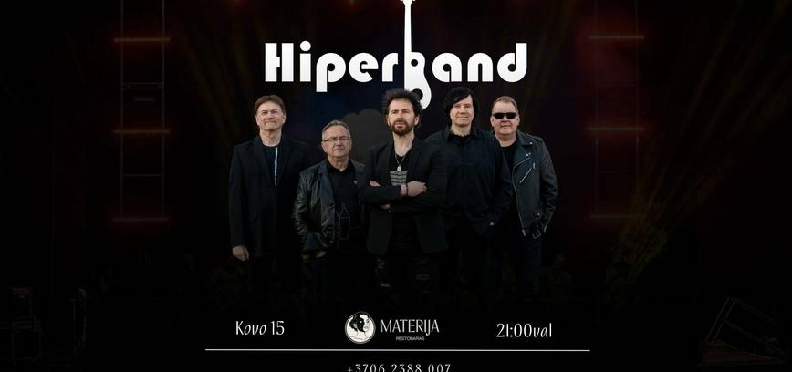 Grupės „Hiperband“ koncertas