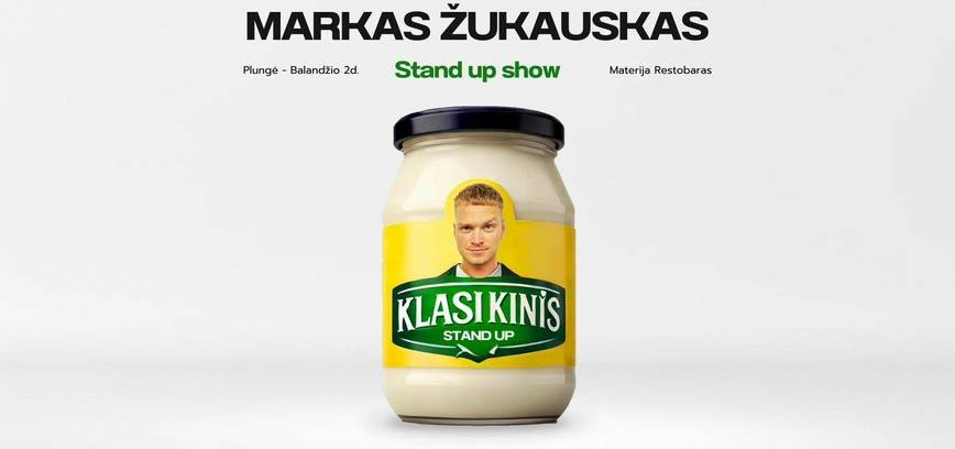 Markas Žukauskas „Klasikinis“ Stand up show