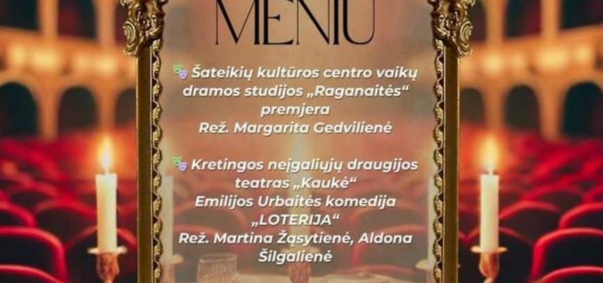 10-toji teatro šventė „Nors kauk, be kaukės“ Šateikiuose