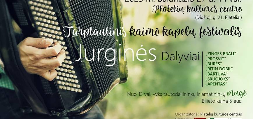 Tarptautinis kaimo kapelų festivalis „Jurginės“ 