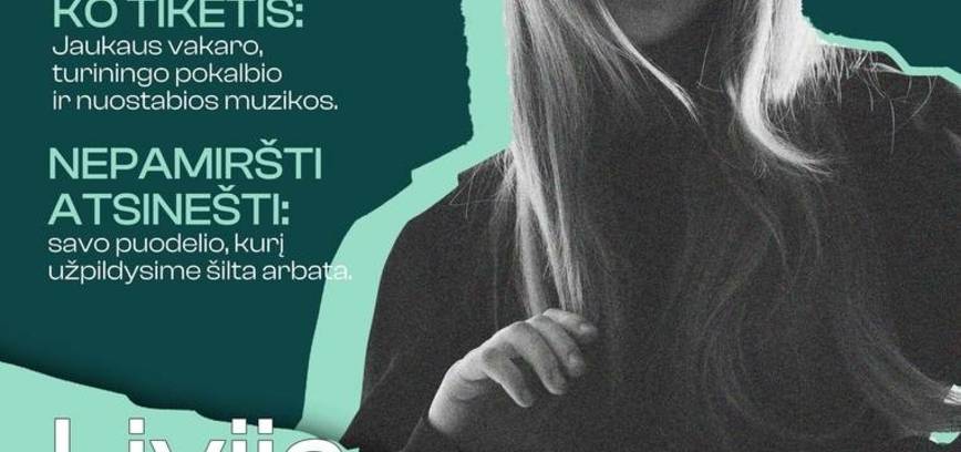 Po vienu skėčiu su Livija Šiaudvirtaite