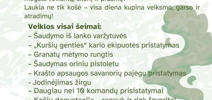 Kareiviškos košės virimo čempionatas | Alsėdžiai 2024