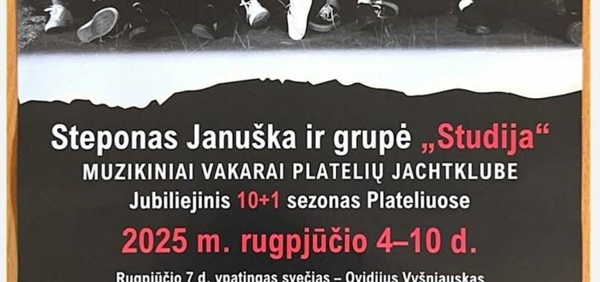Stepono Januškos ir grupės „Studija“ koncertai
