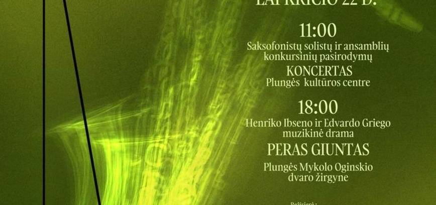 Nacionalinis Petro Vyšniausko saksofonininkų konkursas - festivalis 