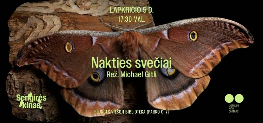 SENGIRĖS KINAS Plungės viešojoje bibliotekoje: „Nakties svečiai“