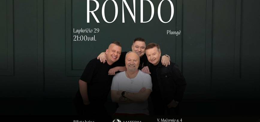 Grupės „RONDO“ koncertas