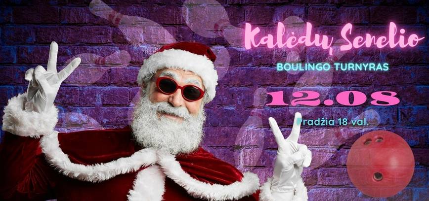 Kalėdų senelio boulingo turnyras