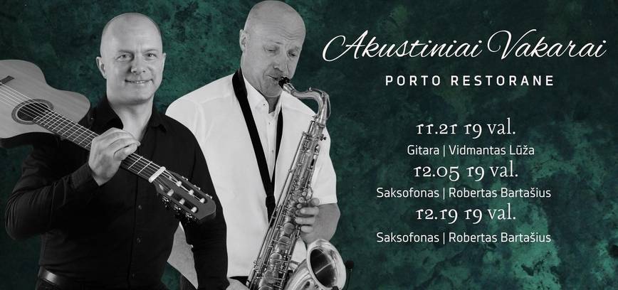 Akustinis vakaras su Vidmantu Lūža