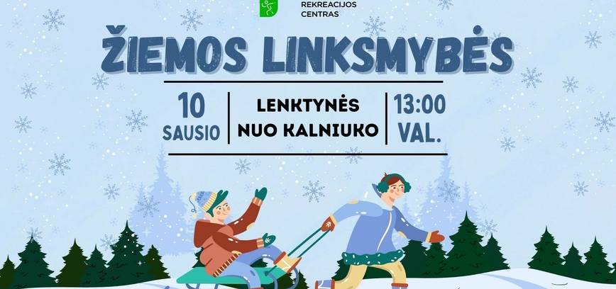  „Žiemos linksmybės“ lenktynės nuo kalniuko
