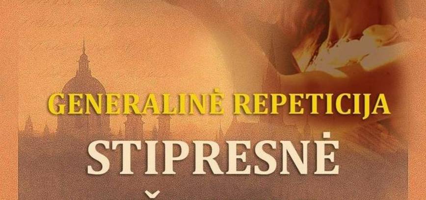 Muzikinis spektaklis  „Stiprėsnė už meilę“ 